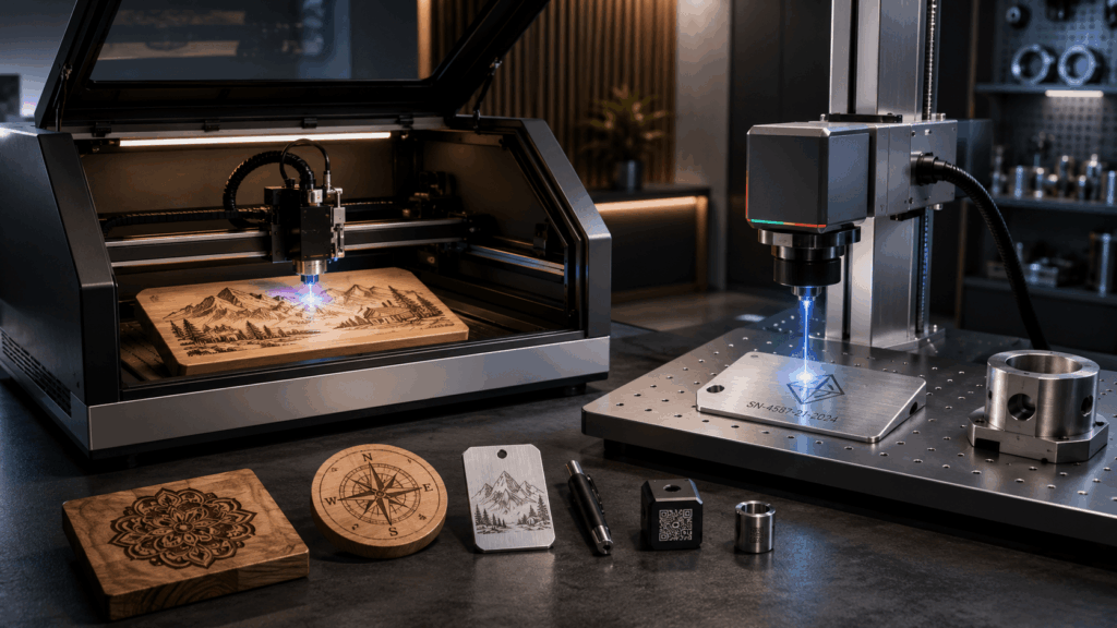 Laser Graviermaschine
